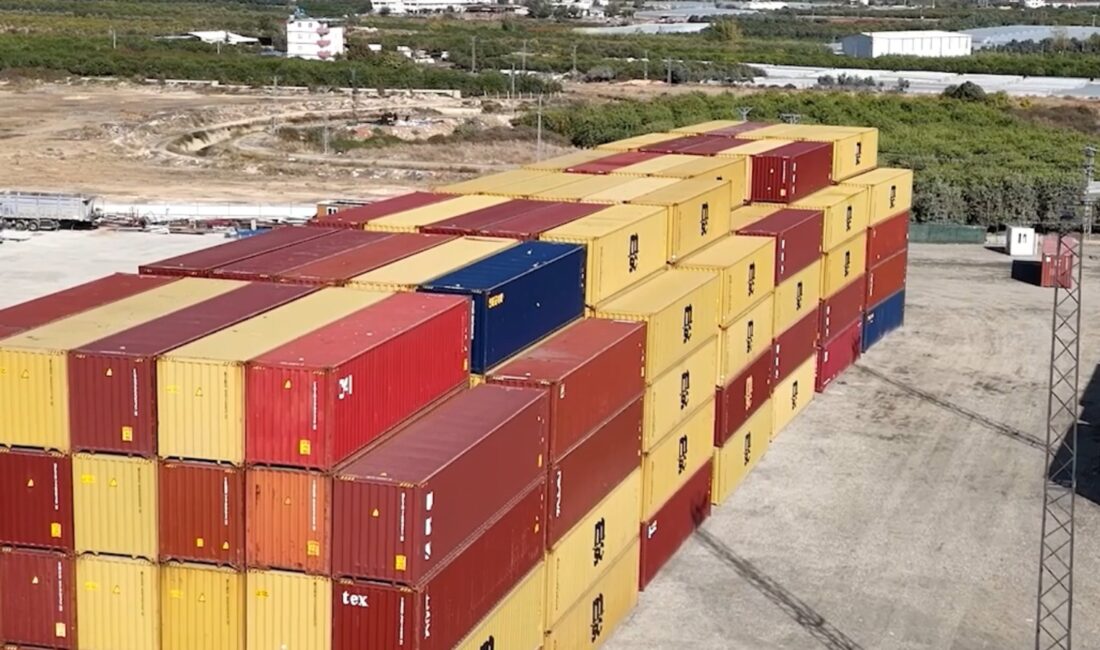 Türkiye’nin lojistik üslerinden biri olan Mersin, önemli bir yatırımla daha