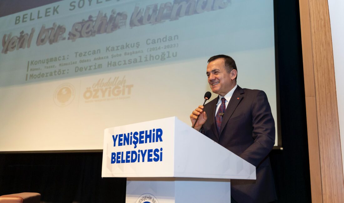 Mersin Yenişehir Belediyesi’nin düzenlediği Bellek Söyleşileri’nin ikincisi, “Yeni Bir Şehir