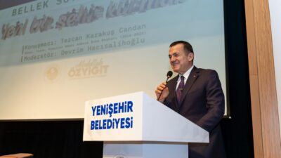 Mersin Yenişehir Belediyesi’nin düzenlediği Bellek Söyleşileri’nin ikincisi, “Yeni Bir Şehir