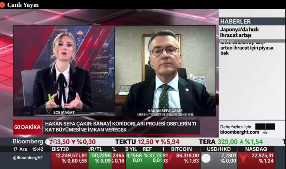 Mersin Ticaret ve Sanayi Odası (MTSO) Yönetim Kurulu Başkanı Hakan