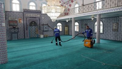Akdeniz Belediyesi, ilçe genelinde bulunan ibadethanelerde vatandaşların ibadetlerini daha sağlıklı,