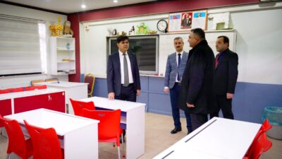 İl Millî Eğitim Müdürü Muhammed Özdemirci okul ziyaretleri kapsamında ilk