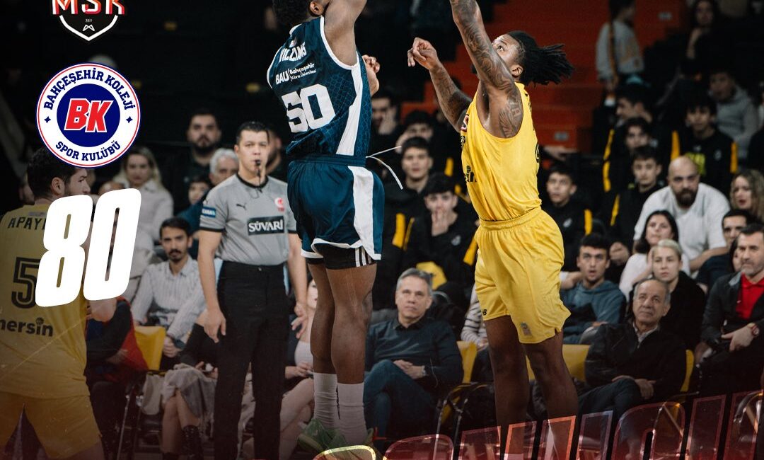 Mersin Spor Kulübü (MSK) evinde konuk ettİği Bahçeşehir Koleji’ni uzatmalarda