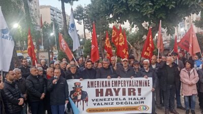 Mersin Emek ve Demokrasi Platformu, ABD’nin Venezuela’ya yönelik saldırısını kınadı.