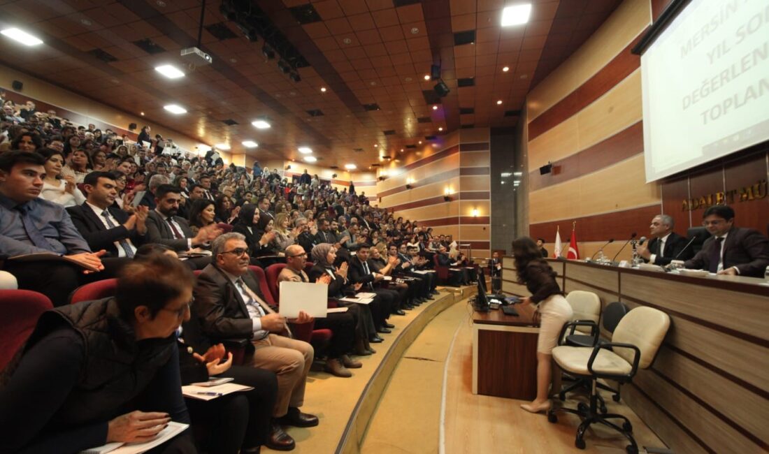 Mersin Cumhuriyet Başsavcısı Ahmet Çelikkol, son 20 yıl içerisinde Mersin