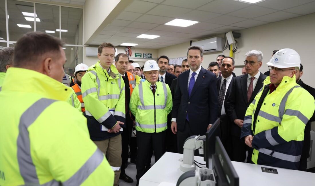 Akkuyu Nükleer Güç Santrali’nde incelemede bulunan Enerji ve Tabii Kaynaklar