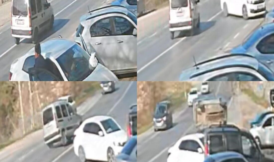 Mersin‘in Tarsus ilçesinde içinde 6 kişinin olduğu hafif ticari araç