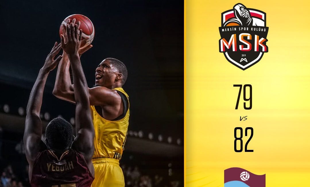 Mersin Spor Kulübü (MSK) Servet Tazegül Spor Salonu’nda Trabzonspor’u ağırladı.