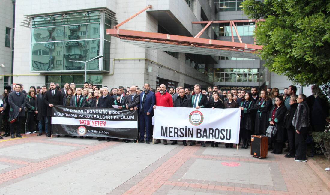 Mersin Barosu ile birlikte 81 ilin barosu yaptığı ortak basın