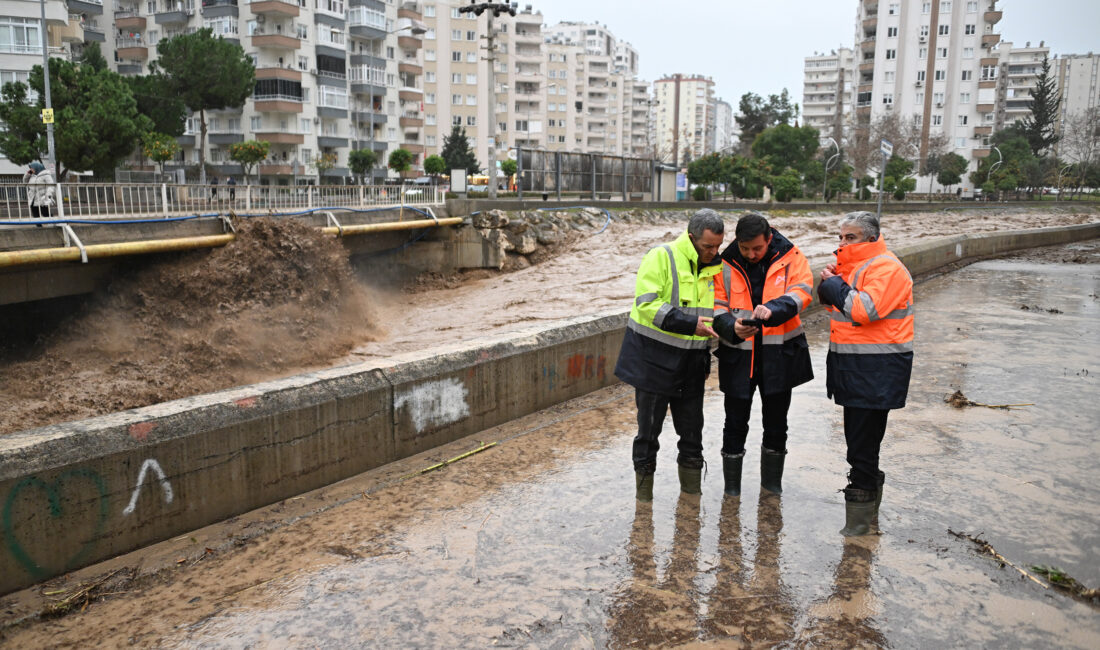 Meteoroloji Genel Müdürlüğü’nün kuvvetli yağış uyarısının ardından kent genelinde önlemler