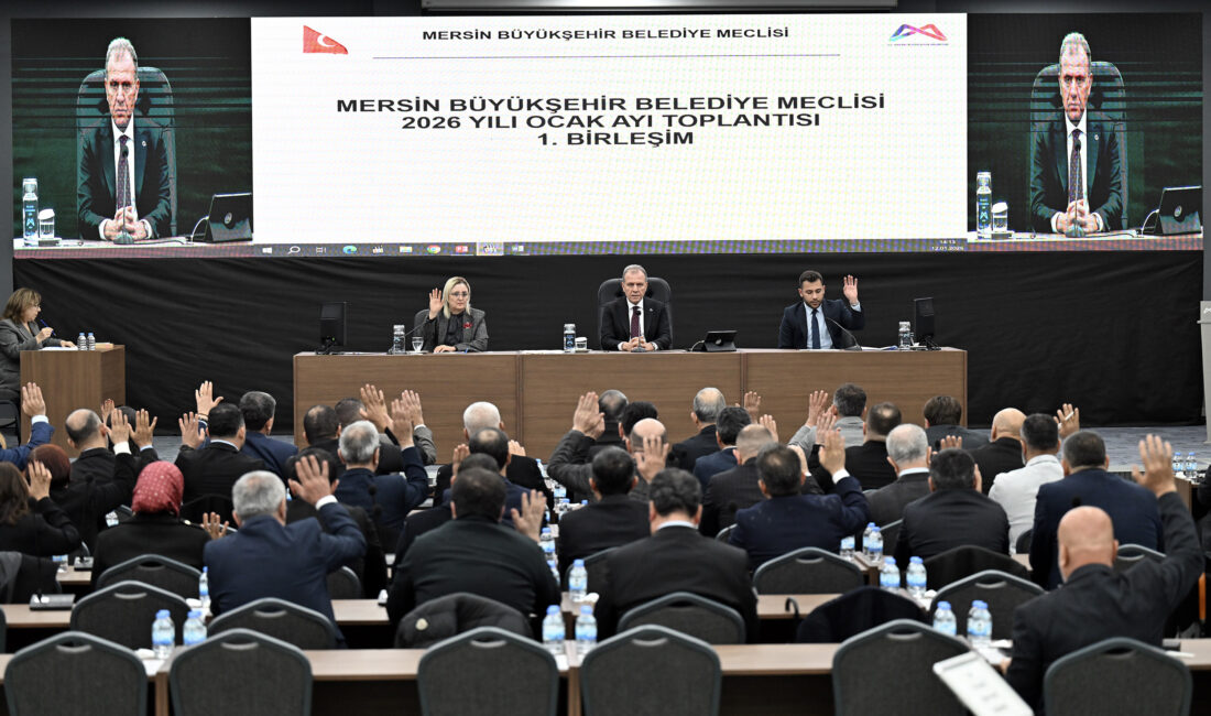Mersin Büyükşehir Belediye Meclisi’nin 2026 Yılı Ocak Ayı Olağan Toplantısı