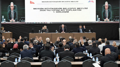 Mersin Büyükşehir Belediye Meclisi’nin 2026 Yılı Ocak Ayı Olağan Toplantısı