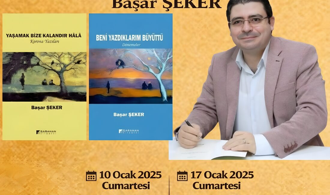Yılın ilk kitap fuarında Başar Şeker okurlarıyla buluşuyor Gazeteci-yazar ve mali müşavir Başar Şeker, Karahan Kitabevi’nden yayımlanan “Yaşamak