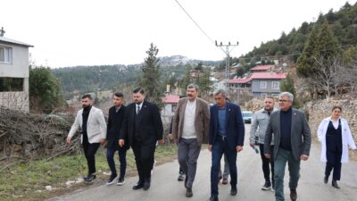 Toroslar Belediye Başkanı Abdurrahman Yıldız, kırsal mahalle ziyaretlerine Sadiye, Alanyalı