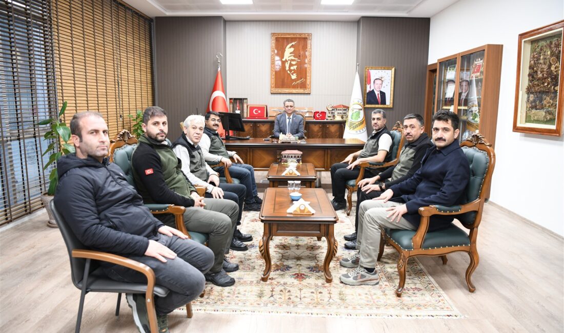 Konya Orman Bölge Müdürlüğü heyeti, Mersin Orman Genel Müdürlüğü tarafından