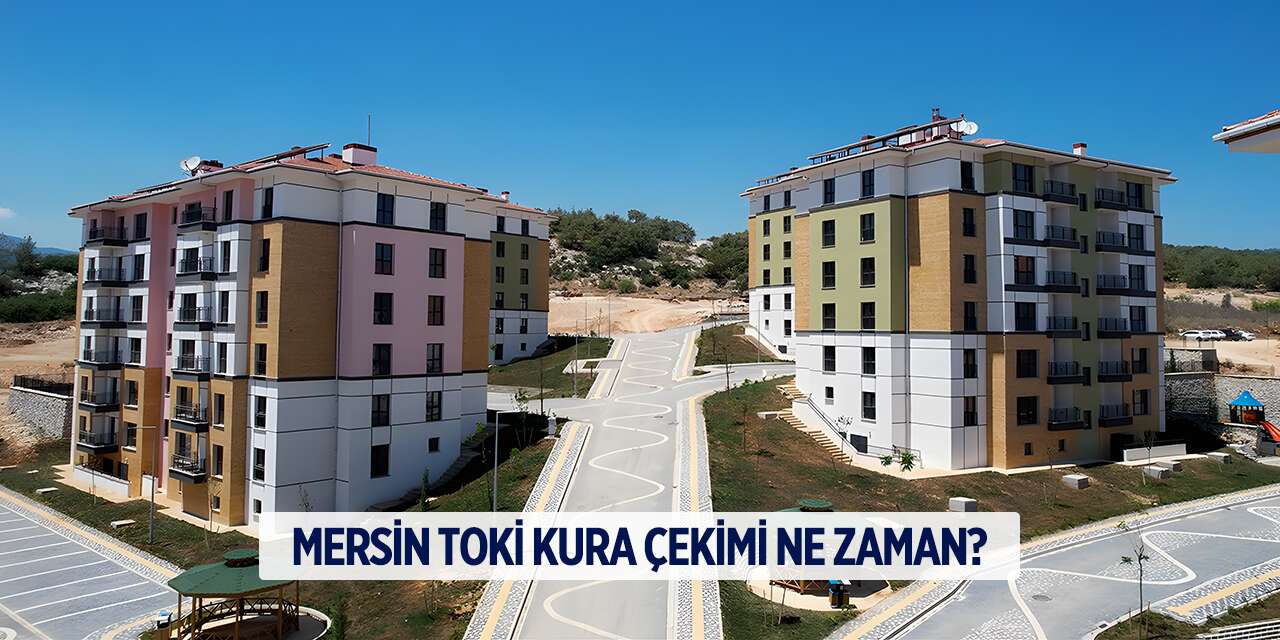 Mersin’de TOKİ’nin 500 bin sosyal konut projesinde kura heyecanı