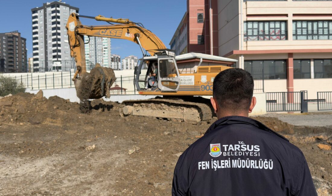 YOĞUN YAĞIŞLARA KARŞI ERGENEKON’DA GÜÇLÜ TEDBİR Tarsus Belediyesi tarafından Ergenekon Mahallesi’nde bulunan dere yatağında, yaşanan sel