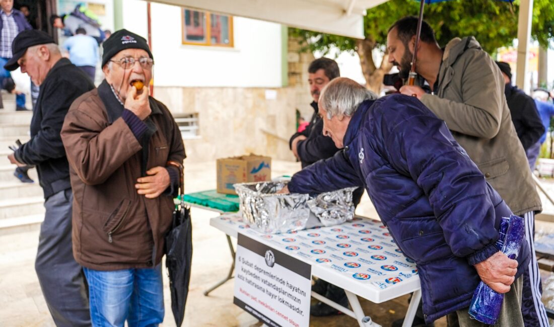 Mezitli Belediyesi, 6 Şubat 2023’te yaşanan ve ülkemizi derinden sarsan