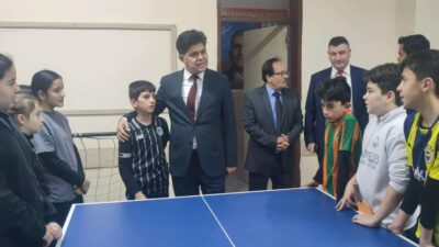 İl Millî Eğitim Müdürü Muhammed Özdemirci, eğitim öğretim faaliyetlerini yerinde