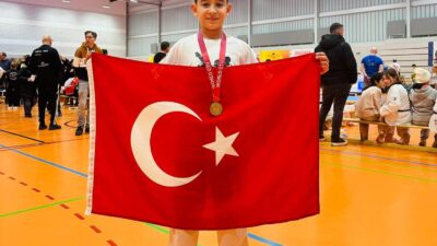Mersinli Sporcu Yusuf Mert Yılmaz’dan büyük başarı geldi. 6-7 Şubat