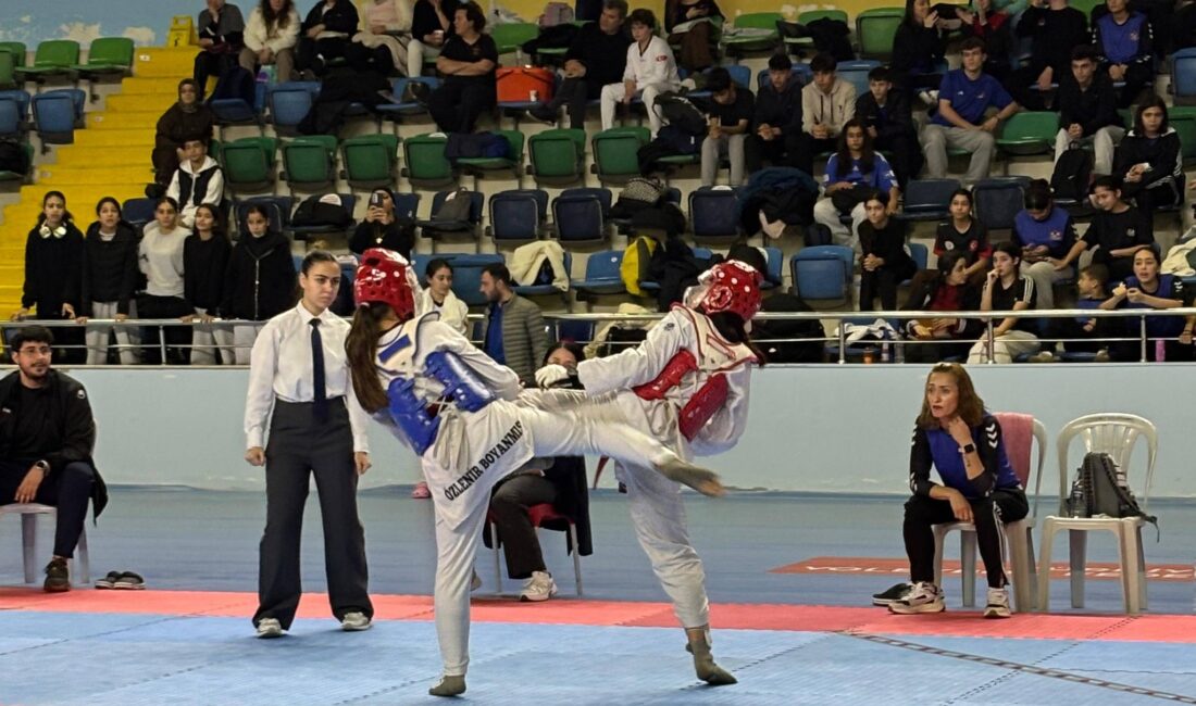2025-2026 Okul Sporları Taekwondo Yıldızlar İl Birinciliği Tamamlandı Mersinli Ahmet Spor Salonu’nda büyük heyecana sahne olan müsabakalarda sporcularımız