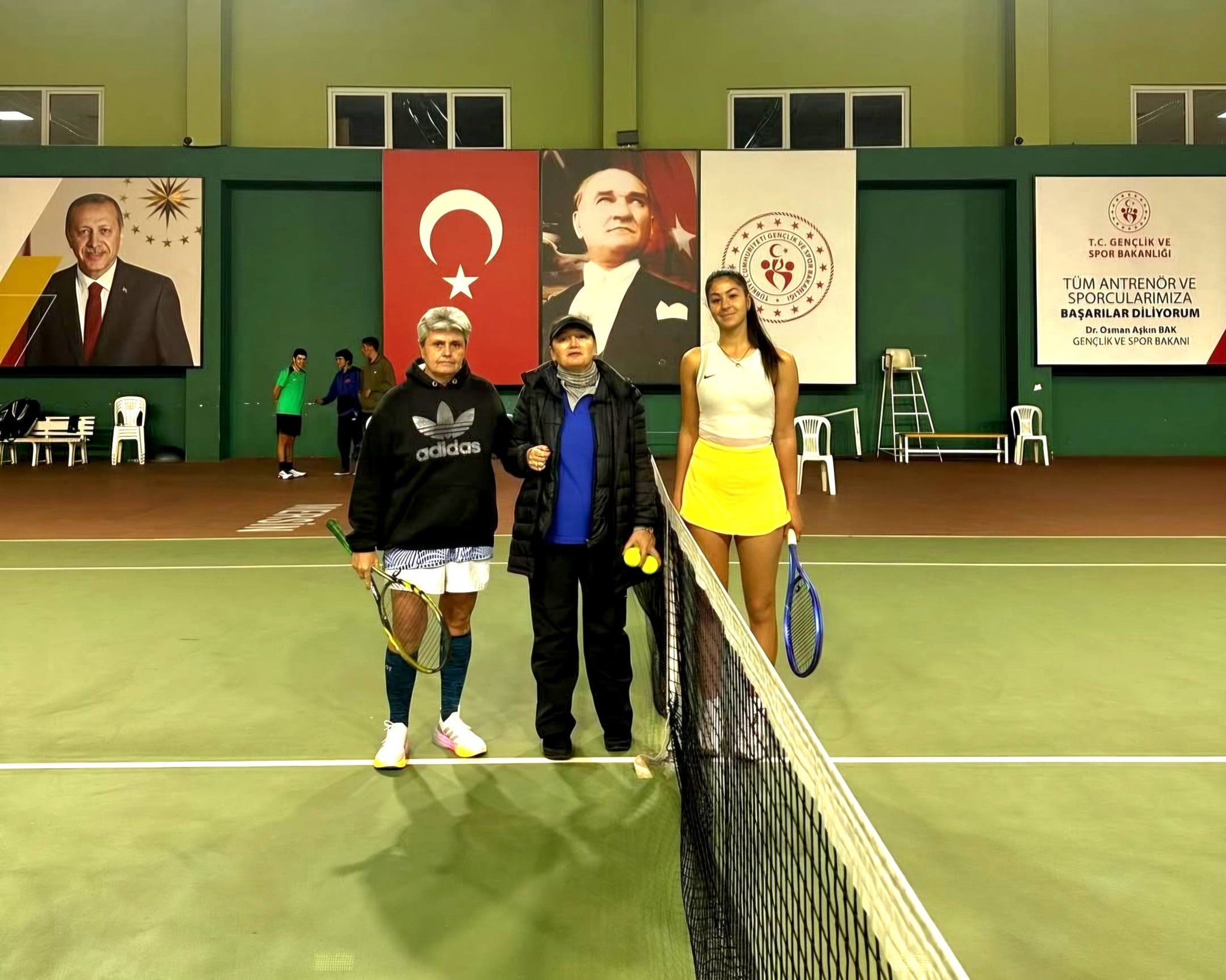Büyükler Kış Kupası Türkiye Serisi-2 Tenis Müsabakaları Mersin’de Başladı