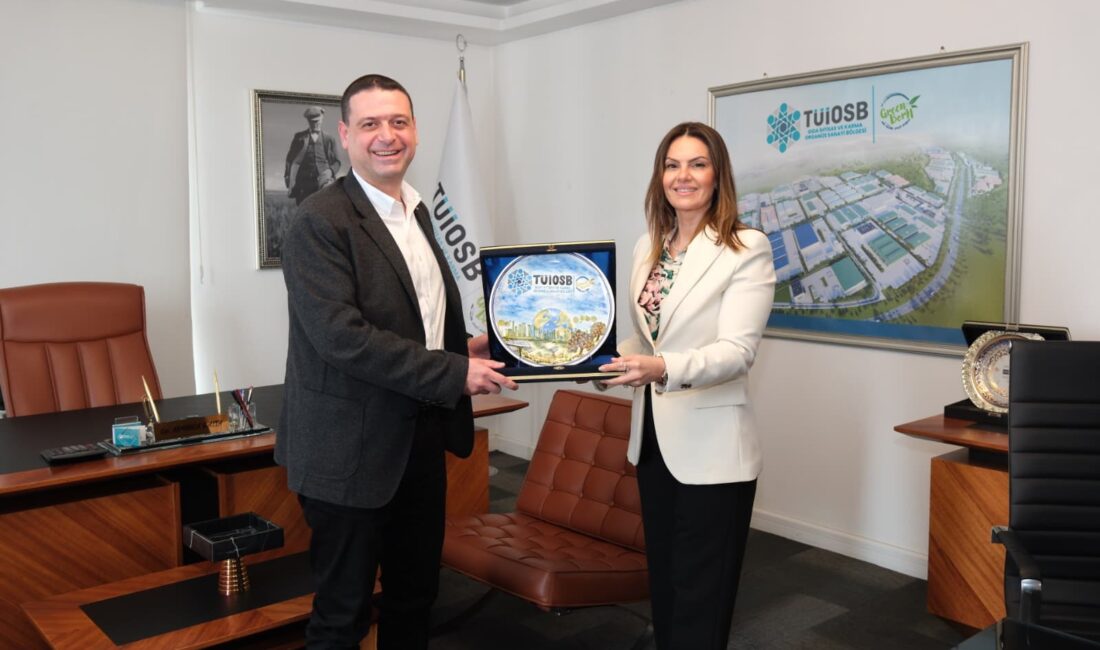 Fırsatlar ve iş birliği imkanları değerlendirildi TSKB Gayrimenkul Değerleme A.Ş. Yönetim Kurulu Üyesi ve Türkiye Sınai