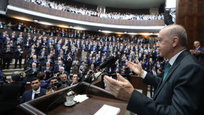 Cumhurbaşkanı Recep Tayyip Erdoğan, TBMM’de partisinin grup toplantısına katılarak milletvekillerine