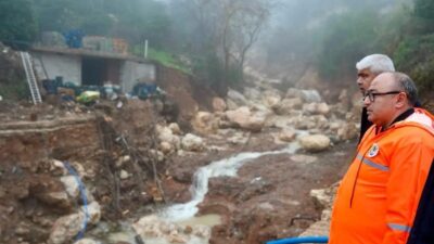 Mersin’in Erdemli ilçesinde yaşanan sel afetinin ardından kırsal mahallelerde yaraların