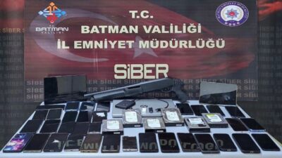 Batman’da siber polis düğmeye bastı, 10 ilde eş zamanlı şafak