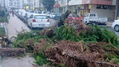 Meteoroloji Genel Müdürlüğü ve AFAD’ın Mersin için yaptığı ‘Şiddetli yağış’