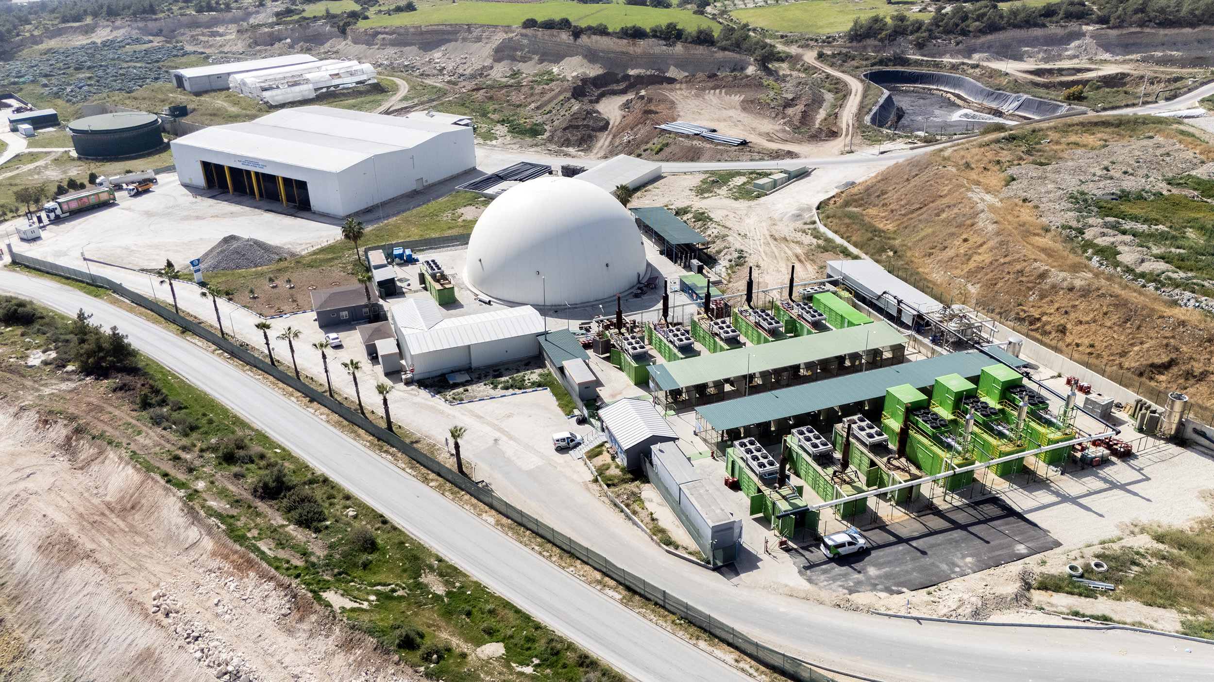 KATI ATIKLAR MERSİN BÜYÜKŞEHİR’İN TESİSLERİNDE ENERJİYE DÖNÜŞÜYOR