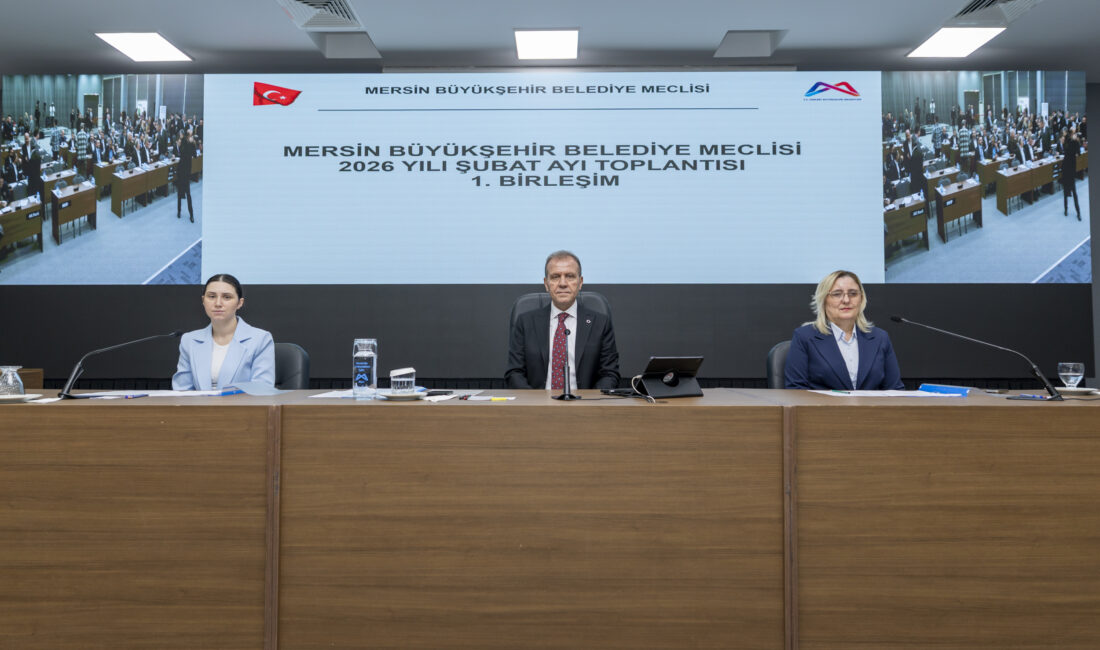 Mersin Büyükşehir Belediye Meclisi’nin 2026 Yılı Şubat Ayı Olağan Toplantısı’nın