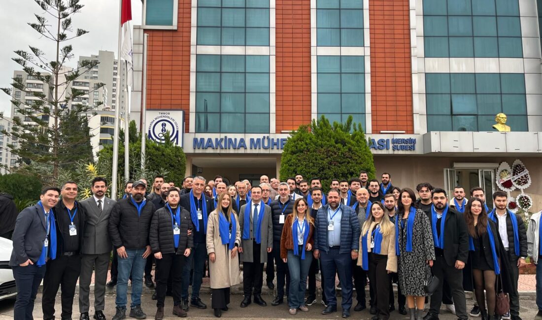 Makine Mühendisleri Odası (MMO) Mersin Şubesi Olağan Genel Kurulu’nda mevcut
