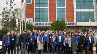 Makine Mühendisleri Odası (MMO) Mersin Şubesi Olağan Genel Kurulu’nda mevcut