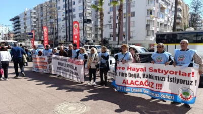 2021 Tüm Emekliler Sendikası Mersin Şubesi emeklilerin sesini dıyurmak adına