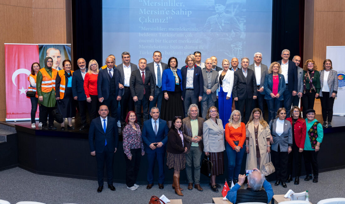 Yenişehir’de Mersin’in tarihine yolculuk Yenişehir Belediyesi’nin düzenlediği ‘Bellek Söyleşileri’nin Mart ayı konuğu Araştırmacı Yazar