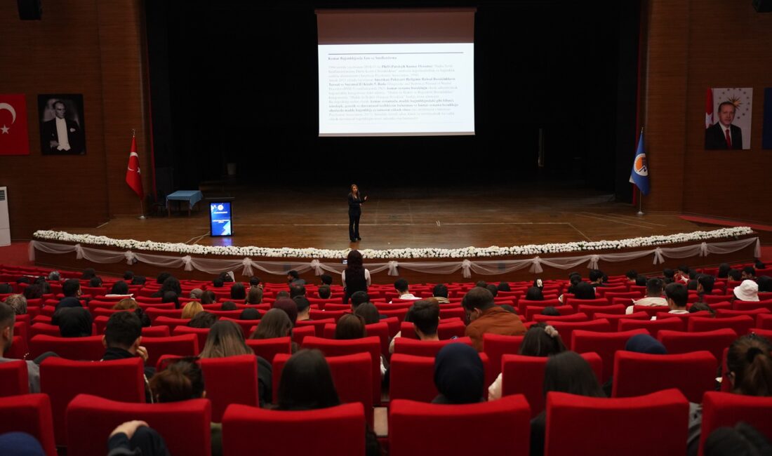 MEÜ’de İŞKUR Gençlik Programı Öğrencilerine Yönelik “Bağımlılıkla Mücadele Eğitimi” Düzenlendi Mersin Üniversitesi Personel Daire Başkanlığı Hizmet İçi Eğitim Koordinatörlüğü tarafından,