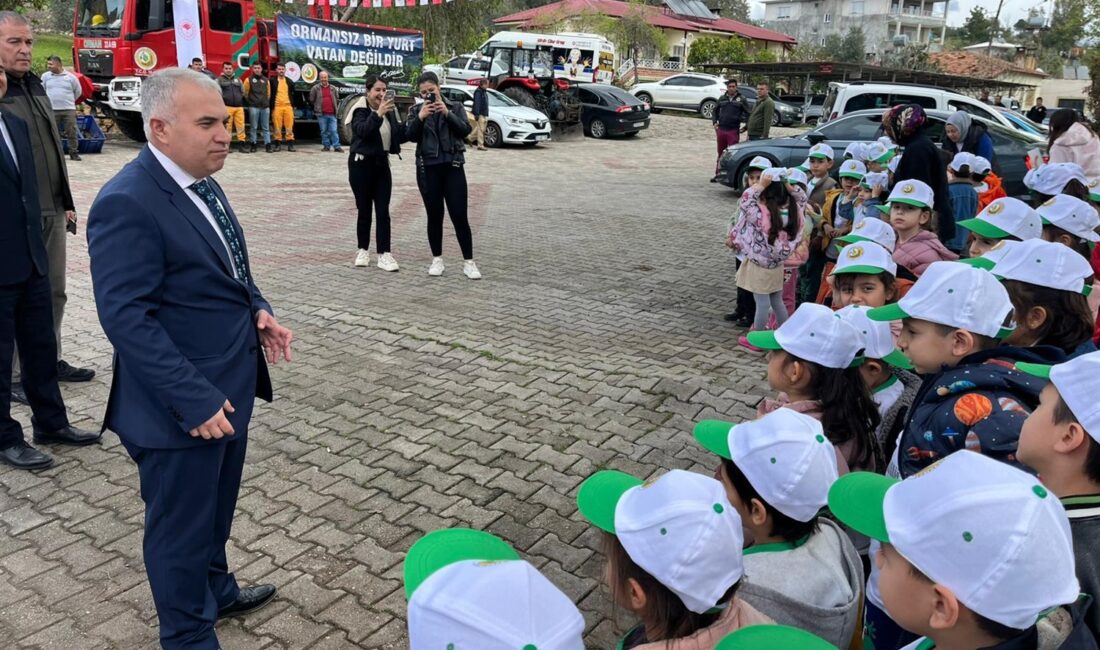 Orman Haftası’nda Anamur’da Geleceğe Nefes Mersin Orman Bölge Müdürlüğüne bağlı Anamur Orman İşletme Müdürlüğünce, 21