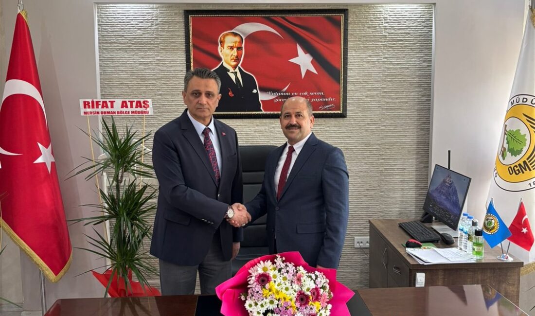 Mersin Orman Bölge Müdürü Ataş’tan Mut Orman İşletme Müdürü Ahmet Gürbüz’e Hayırlı Olsun Ziyareti Mersin Orman Bölge Müdürü Rifat Ataş, Isparta Orman Bölge Müdürlüğü