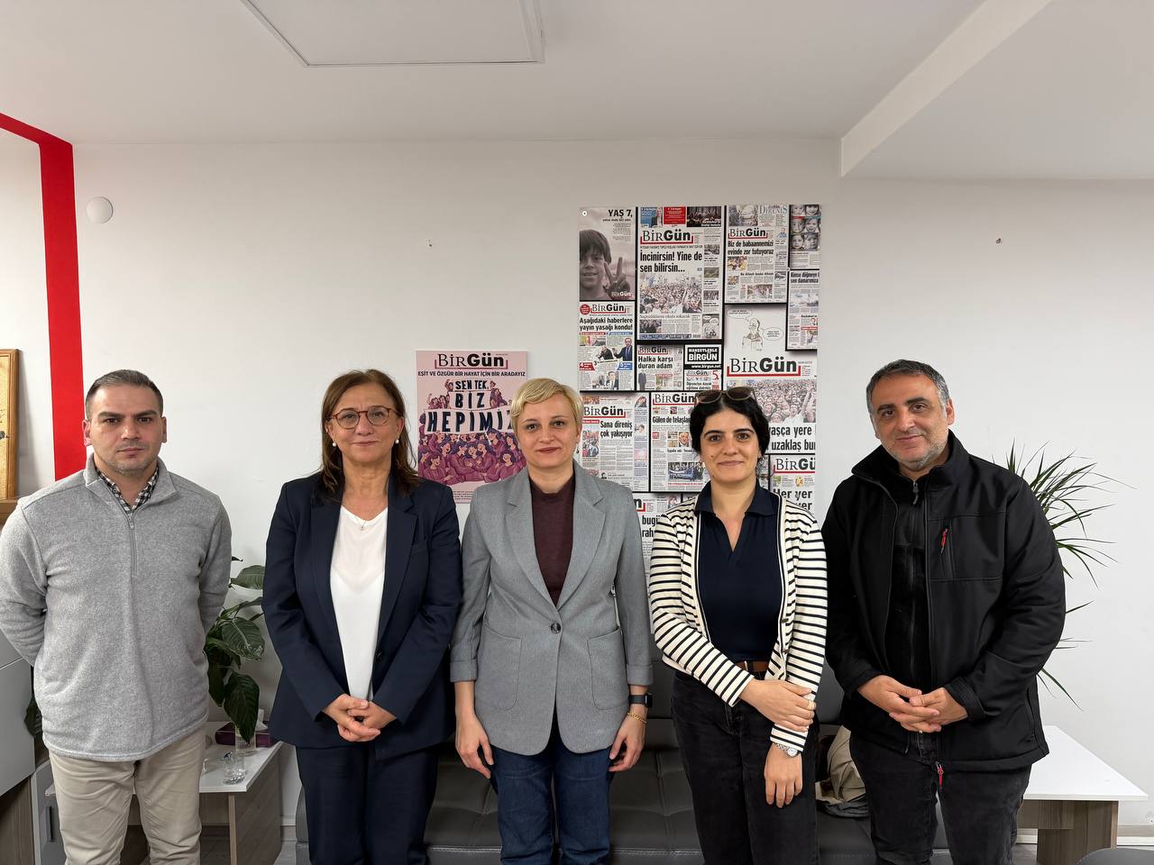 Perihan Koca’dan Birgün Gazetesi’ne Ziyaret