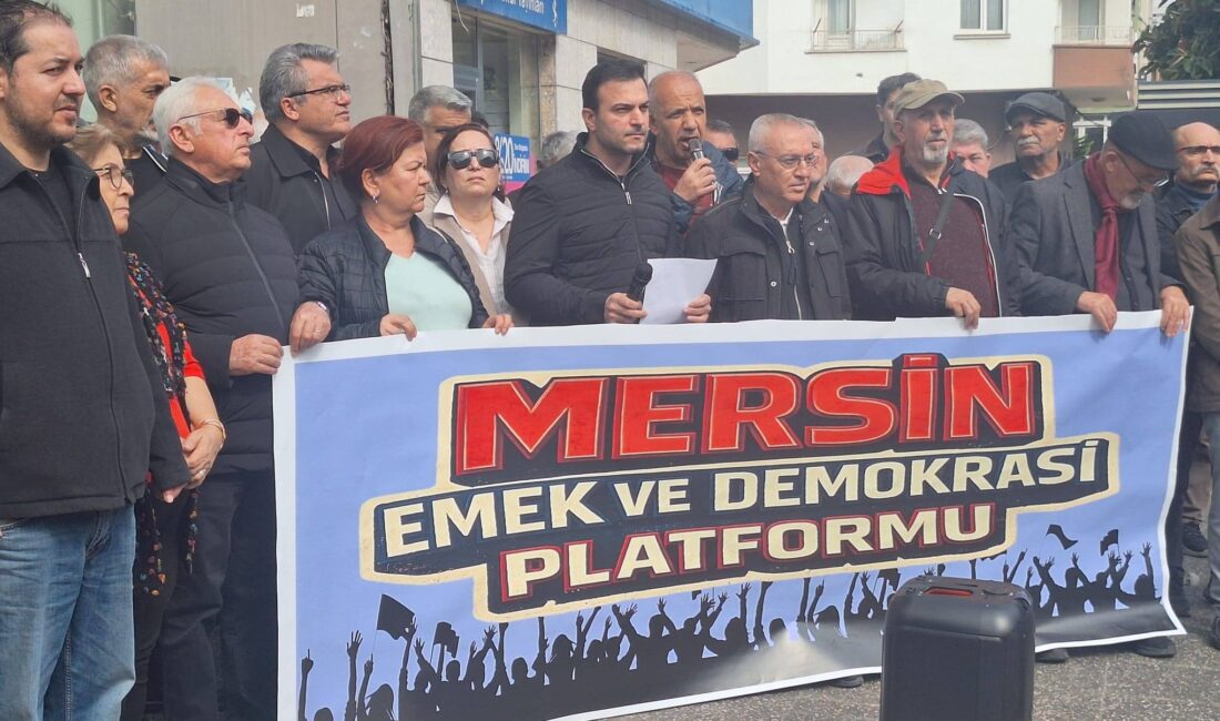 ABD ve İsrail’in saldırılarının protesto edildiği Mersin ve Adana’da, halkların