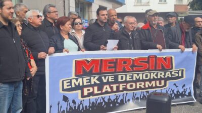 ABD ve İsrail’in saldırılarının protesto edildiği Mersin ve Adana’da, halkların