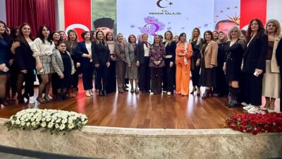 Mersin Valisi Atilla Toros’un eşi Dudu İrem Toros, 8 Mart