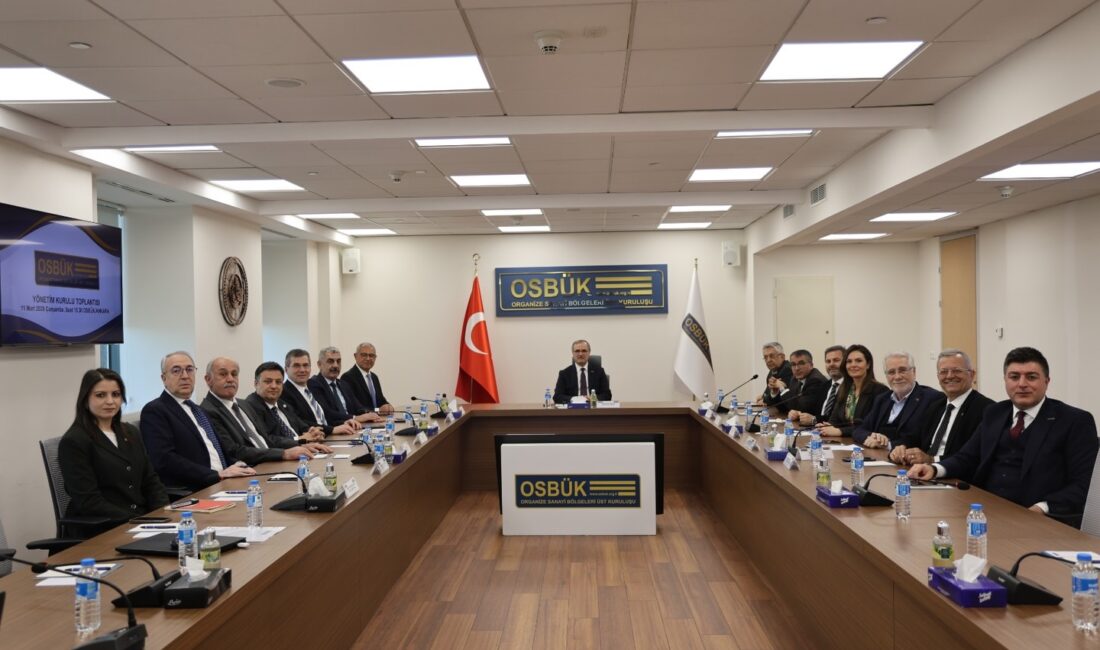 OSBÜK Yönetim Kurulu Üyesi ve TÜİOSB Gıda İhtisas ve Karma