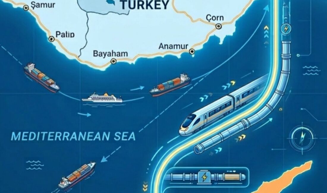 Türkiye ile Kuzey Kıbrıs Türk Cumhuriyeti’ni denizin altından bağlayacak bir