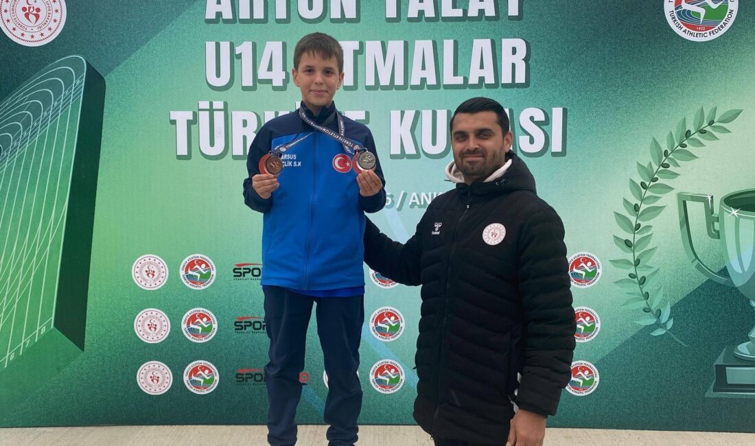 Mersinli sporcu Alican Ataş, Ankara’da 140 sporcunun katılımıyla düzenlenen Artun
