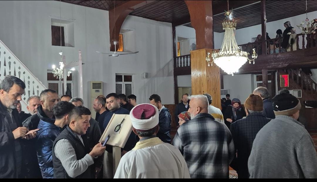 Mersin’in Anamur ilçesine bağlı Ören Mahallesi’nde bulunan Ortaköy Camii, Kadir