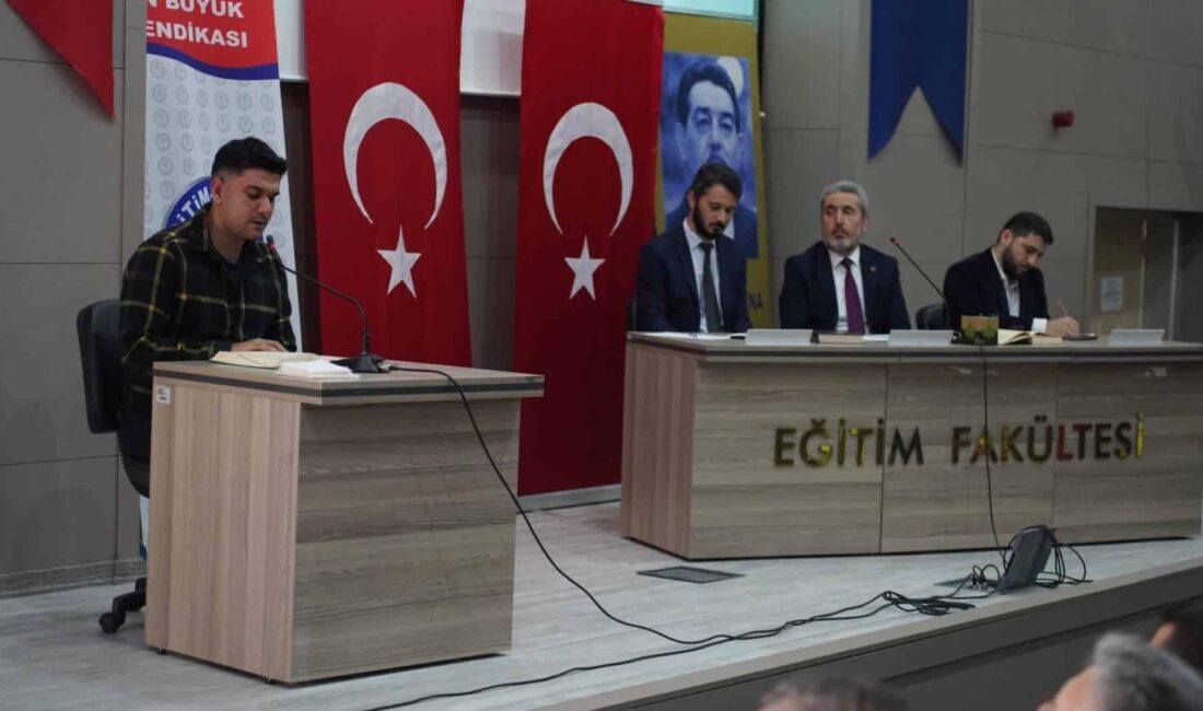 ÖZDEMİRCİ, “KUR’ANI KERİM’İ GÜZEL OKUMA YARIŞMASI”NDA ÖĞRENCİLERLE BİR ARAYA GELDİ İl Millî Eğitim Müdürü Muhammed Özdemirci, Mersin Üniversitesi İlahiyat Fakültesi