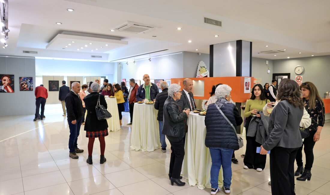 Baharın gelişini simgeleyen ‘İlk Cemre’ isimli karma resim sergisi, Mersin Ticaret ve